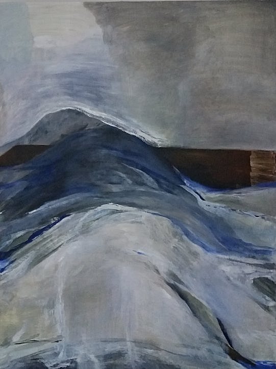 Bed #22. 2020 oil on canvas, 200x150cm (private collection, Moscow)
