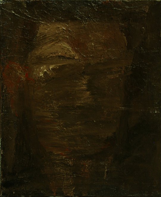 Selfportret. 2011 oil, canvas 45x30