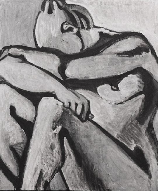 Nude. 2010. oil, canvas 120х100