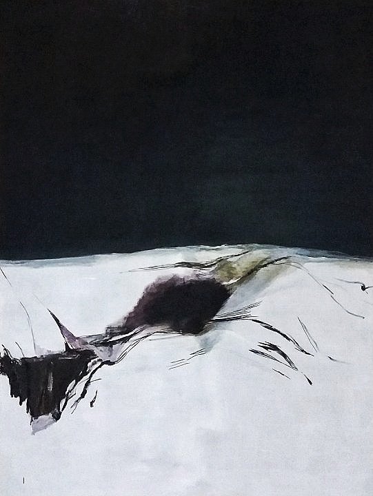 Bed #41. 2020 oil on canvas. 200x150cm