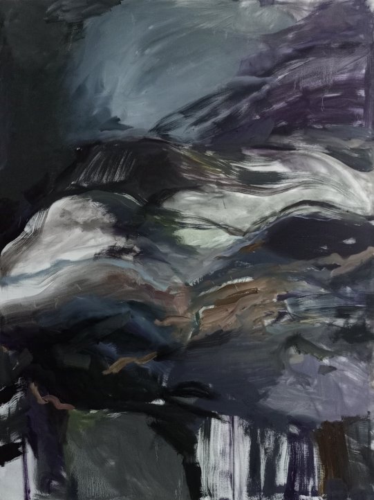 Вечер в комнате 2024 х.,м. 200х150см